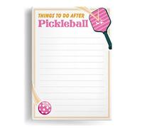 Seymour Butz Funny Memo Notepads - Funny Pickleball Gifts - 2 Pack of 50 Sheet Pink Rectangular Notepads