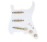 Seymour Duncan 11024-04 Pre-Wired Pickguard for Stratocaster Guitar - White