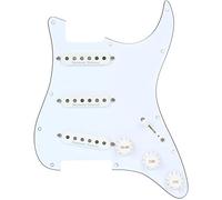 Seymour Duncan 11550-04 Antique Style Pickguard with Pre-Assembled Strings for Stratocaster - White