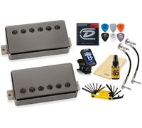 Seymour Duncan APH-2 Alnico II Pro Slash Humbucker Pickup Set w/Tonebird Bundle 11104-08 (Black Nickel Cover)
