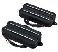 Seymour Duncan Black Winter Rails Humbucker Pickup Set - 7-String, Passive, High-Output, Ceramic Magnets - Black