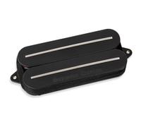 Seymour Duncan Black Winter Rails Bridge Humbucker Pickup - 7-String, Passive, High-Output, Ceramic Magnets - Black