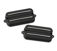 Seymour Duncan Black Winter Rails Humbucker Pickup Set - 6-String, Passive, High-Output, Ceramic Magnets - Black