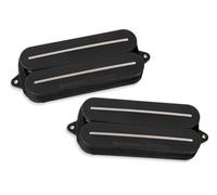 Seymour Duncan Black Winter Rails Humbucker Pickup Set - 7-String, Passive, High-Output, Ceramic Magnets - Black