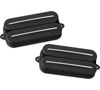 Seymour Duncan Black Winter Rails Humbucker Pickup Set - 6-String, Passive, High-Output, Ceramic Magnets - Black