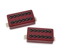Seymour Duncan Invader Humbucker Set - Electric Guitar Pickups, Perfect for Hard Rock and Heavy Metal - Crimson Red