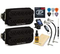 Seymour Duncan Invader SH-8n / SH-8b High Output Humbucker Pickup Set with Tonebird Bundle 11108-31-B (Black)