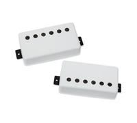 Seymour Duncan Nazgul and Sentient Set - High Output 6-String Neck and Bridge Electric Guitar Pickups for Hard Rock and Modern Metal - Frost White