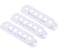Seymour Duncan Pickups Single Coil Stratocaster Pickup Cover Pack (3) - White