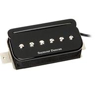 Seymour Duncan Sshpr 1B Blk Rails, Bridge Black | The P-rails bridge gives you humbucker warmth, P-90 growl, and strat-like sparkle from a remarkably versatile