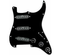Seymour Duncan Sstk-S10S Pickg Blk YJM Fury Set Including Pickguard Strat Signature Black