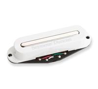 Seymour Duncan Sstk with Hot Stack, S2 N Mid Neck Position - White | Hot Stack neck tone delivers noiseless Strat-sized power with muscular mids and stronger attack. Made for Rock.