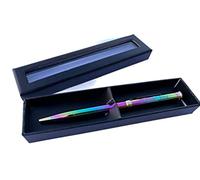 SEYOO Custom Thank You Rainbow Pen with Gift Box, Laser Engraved Ballpoint Pen, NHS Pens, Teacher Gift, Boss Pen, Thank You Gift