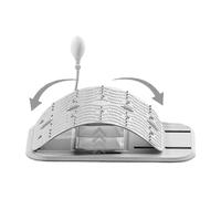 Seyrnicay Back Stretcher - Ergonomic Traction Device Massage | Upper Back Support Stretch Board - for Shoulder Muscle Scoliosis Exercise Office Travel Yoga Workout Chair Bench Meditation Adults Men