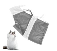 Seyrnicay Pet Grooming Bath Bag - Soft Anti Scratch Cat Grooming Bag,Loose Adjustable Design Cat Grooming Bag for Bathing and Nail Trimming