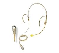 SEYUGOPTI Double Earset Over Headworn Mic, Professional Headset Microphone for Audio Technica Wireless System with Hirose 4 Pin Plug for Performance Theater Lecture, 1.5M/4.92FT