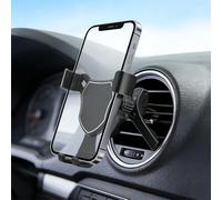SEYUGOPTI Round Air Vent Car Phone Holder for Mercedes A/C/GLB/GLC for Mini Cooper 2020-2023, Anti-Shake 360° Adjustable Triangle Support Mount, Gravity Bracket for iPhone 17 16 15 14 13