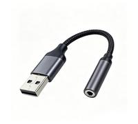 SEYUGOPTI USB to 3.5mm Female Jack Headphone Audio Adapter, 12CM