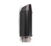 SEYXF Motorcycle exhaust pipe 51mm 60mm Motorcycle Silencer Exhaust Muffler Pipe For BMW S1000RR For Y-AMAHA MT07 MT09(60mm)