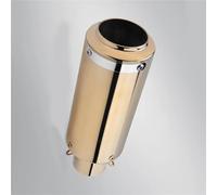 SEYXF Motorcycle exhaust pipe For KAWASAKI Z400 Z 400 For DUKE390 For DUKE 390 Motorcycle Exhaust Pipe Mufflers Exhaust Drag Pipes Silencer(Gold)