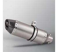 SEYXF Motorcycle exhaust pipe For Y-AMAHA MT07 FZ07 MT FZ07 XSR700 2014 2015 2016 2017 2018 2019 2020 2021 2022 2023 2024 Front Intermediate Link Motorcycle Full Exhaust(Silver Multi-colored)