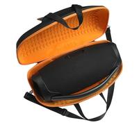 sezhylee Orange & Black Protective Hard Case for JBL Boombox 3/3 Wi-Fi/2 - Durable, Waterproof Travel Case with Handle for Portable Bluetooth Speaker