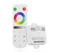 SEZO SP530E 12-in-1 WiFi LED Controller Kit DC5V-24V and RB3 2.4G Wireless Remote Control Compatible with Alexa Google Home Smart Voice Control for 3CH PWM RGB RGBW SPI LED Strip WS2812B WS2811