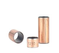 SF-1 Oil-free Self-lubricating Bearing Composite Copper Sleeve Inner Diameter 10 11 12 13 14 15mm Bushing Small Bushing(IDxODxLength)