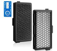 SF-AA50 Active AirClean 50 Filter with Timestrip Indicator for Miele Air Clean Filter Replacement Compatible with Miele S4 S5 S6 S8 S4000 S5000 S6000 S8000 Complete C2 C3 Compact C1 C2 Vacuum Cleaners