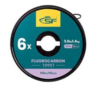 SF Clear Fluorocarbon Tippet Line Fly Fishing Tippets Leaders Trout Line 100M # 6X