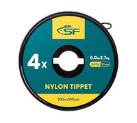 SF Clear Monofilament Nylon Tippet Line Fly Fishing Tippets Leaders Trout # 100M 4X 1 Pack
