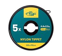 SF Clear Monofilament Nylon Tippet Line Fly Fishing Tippets Leaders Trout # 100M 5X 1 Pack