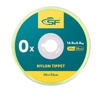 SF Clear Monofilament Nylon Tippet Line Fly Fishing Tippets Leaders Trout # 75M 0X 1 Pack