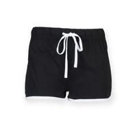 SF Clothing Ladies Womens Retro Training Fitness Exercise Cotton Sports Shorts