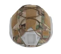 SF FAST Helmet Multicam Airsoft Helmet Cover With Elastic Fixed Straps Adjustable Hunting Tactical Gear Paintball Helmets Accessories(F,M)