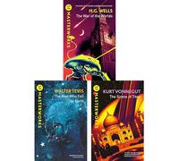 SF Masterworks Collection - Alien Invasions, Cosmic Exploration & Human Struggles in War of the Worlds by H.G. Wells, The Man Who Fell to Earth & Sirens of Titan (3-Book Set)