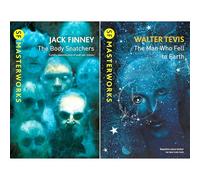 SF Masterworks Collection - Alien Invasions, Identity & Survival in Body Snatchers by Jack Finney & The Man Who Fell to Earth by Walter Tevis (2-Book Set)