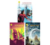 SF Masterworks Collection - Crime, Revenge & Galactic Conflict in Demolished Man & Stars My Destination by Alfred Bester & A Fire Upon the Deep by Vernor Vinge (3-Book Set)