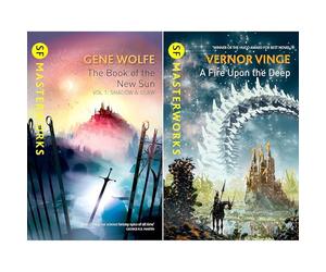 SF Masterworks Collection: Epic Worlds & Boundless Imagination in Shadow & Claw & A Fire Upon the Deep, Featuring Gene Wolfe & Vernor Vinge (2-Book Set)
