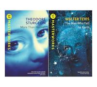 SF Masterworks Collection - Evolution, Alienation & Human Potential in More Than Human by Theodore Sturgeon & The Man Who Fell to Earth by Walter Tevis (2-Book Set)