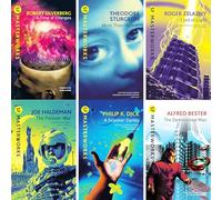 SF Masterworks Collection - Evolution, Identity & Change in More Than Human by Theodore Sturgeon, Lord of Light by Roger Zelazny, The Forever War by Robert Silverberg & More (6-Book Set)
