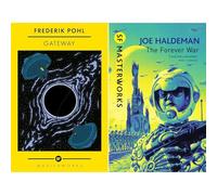 SF Masterworks Collection - Space Warfare, Time Dilation & Human Survival in Gateway by Frederik Pohl & The Forever War by Joe Haldeman (2-Book Set)
