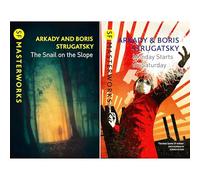 SF Masterworks Collection - Surreal Science Fiction & Bureaucratic Absurdities in Monday Starts on Saturday & Snail on the Slope by Arkady & Boris Strugatsky (2-Book Set)