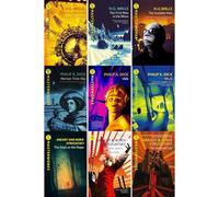 SF Masterworks Collection: Time Travel & Questioning Reality by H.G. Wells, Phillip K. Dick & The Strugatsky Brothers (9-Book Set)