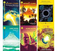 SF Masterworks - Space Exploration, First Contact & Cosmic Mysteries in Rendezvous with Rama, Fountains of Paradise, Gateway, Ringworld, Stars My Destination & Roadside Picnic (6-Book Set)