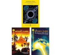 SF Masterworks - Space Warfare, Alien Encounters & Cosmic Discoveries in Gateway by Frederik Pohl, The Forever War by Joe Haldeman & Rendezvous with Rama by Arthur C. Clarke (3-Book Set)