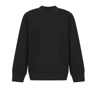 SF Minni Curved Hem Sweatshirt in Black | Size: 9-10 Years SF Minni Black 9-10 Years