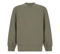 SF Minni Curved Hem Sweatshirt in Khaki | Size: 7-8 Years SF Minni Khaki 7-8 Years