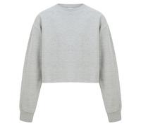 SF Minni Girl's Heather Slounge Sweatshirt in Grey | Size: 13 Years SF Minni Grey 13 Years