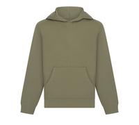 SF Minni Plain Black Hoodie in Khaki | Size: 9-10 Years SF Minni Khaki 9-10 Years